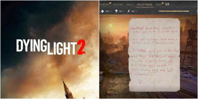 Dying Light 2 : Comment résoudre la première énigme des biomarqueurs
