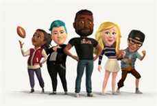 Avatars prêts pour le Super Bowl.