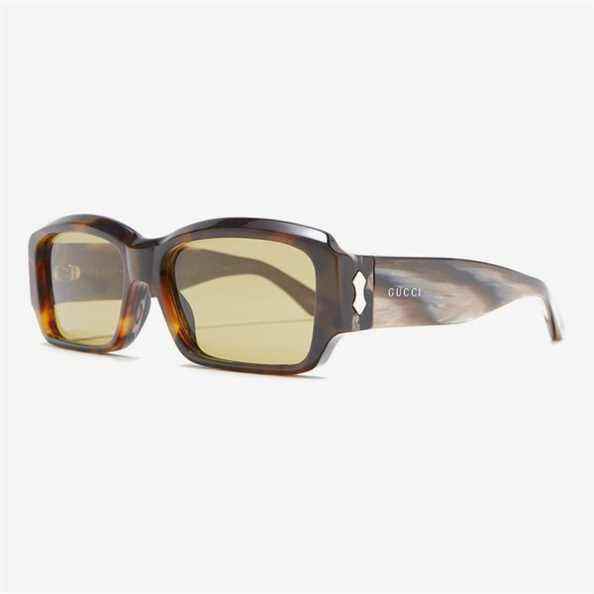 Lunettes de soleil rectangulaires Gucci 59 mm