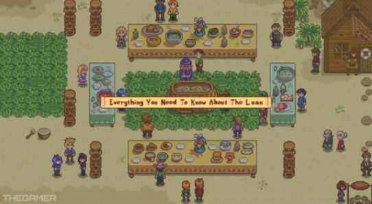 Stardew Valley : tout ce que vous devez savoir sur le Luau