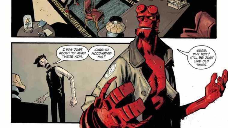 Hellboy retrouve son père dans l’aperçu de Forgotten Lives