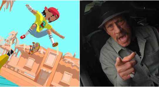 Danny Trejo nous ordonne de faire un kickflip pour OlliOlli World