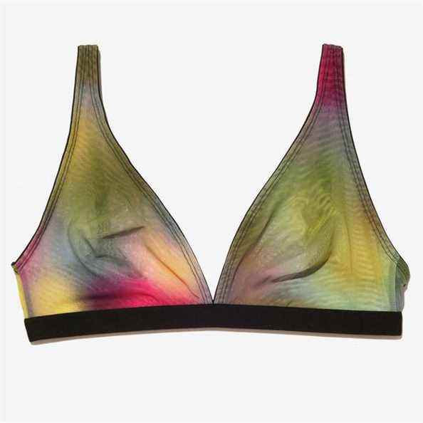 Brassière plongeante Parade Mesh soyeux