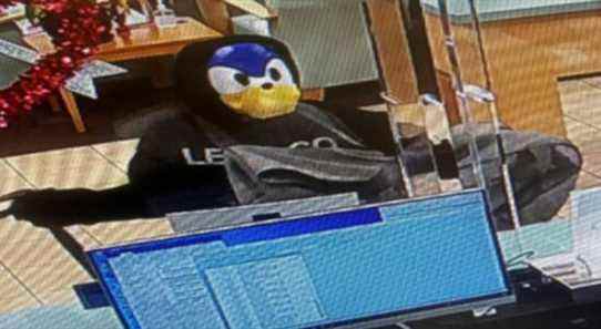 Guy ne parvient pas à cambrioler une banque alors qu'il porte le visage de Sonic the Hedgehog