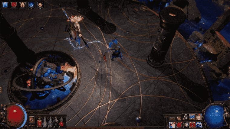 Mécanique de combat du boss de Path Of Exile Black Star

