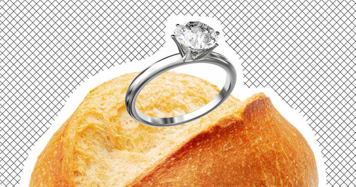 Le diamant de Panera dans une boîte à pain est vraiment parfait
