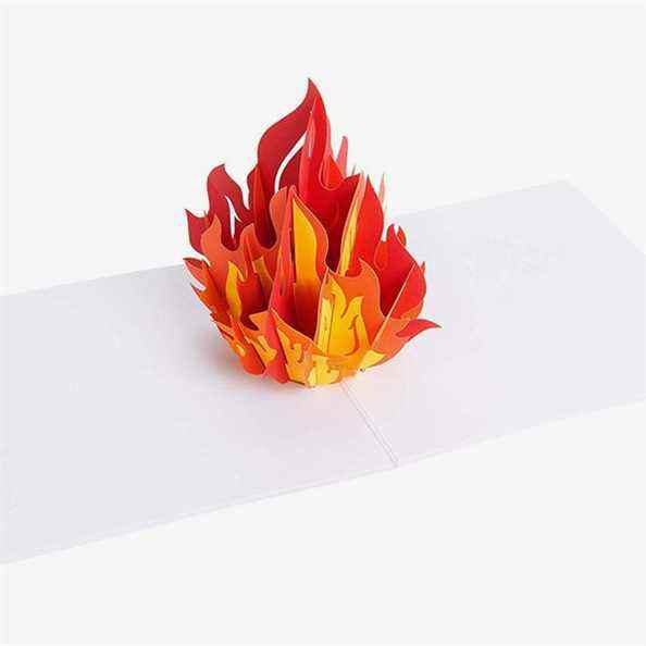 You're FIRE Pop Up Carte Saint Valentin