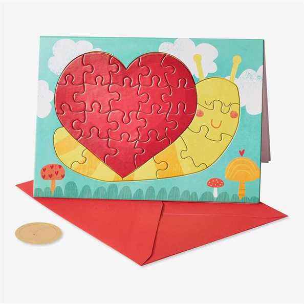 Carte Saint Valentin papyrus