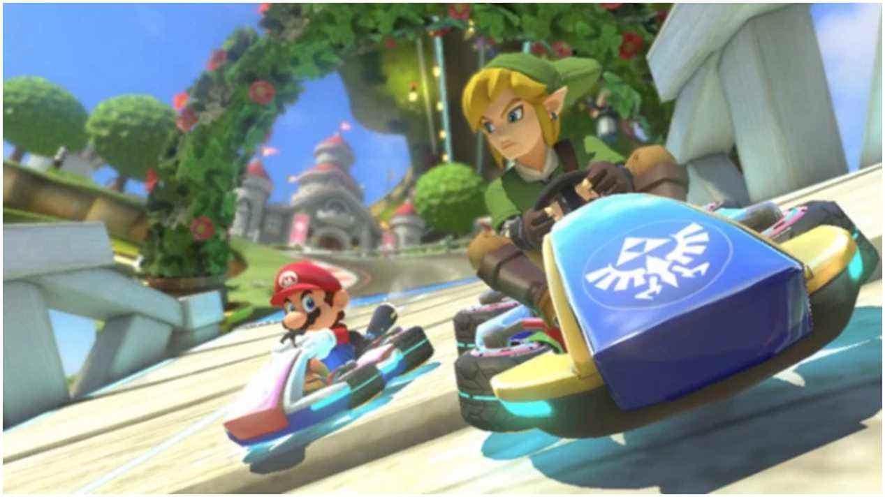 Nintendo Kart Featured Image Showcasing Link in Mario Kart 8