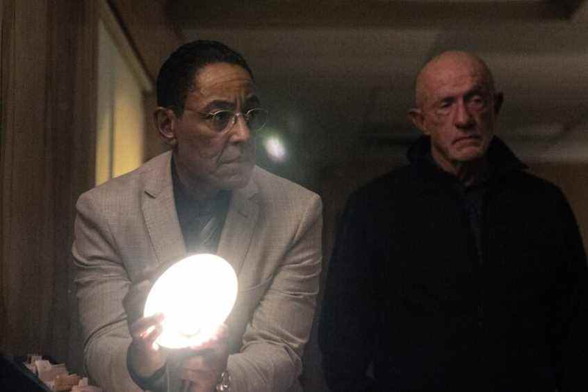 Better Call Saul Saison 6 Jonathan Banks et Giancarlo Esposito 