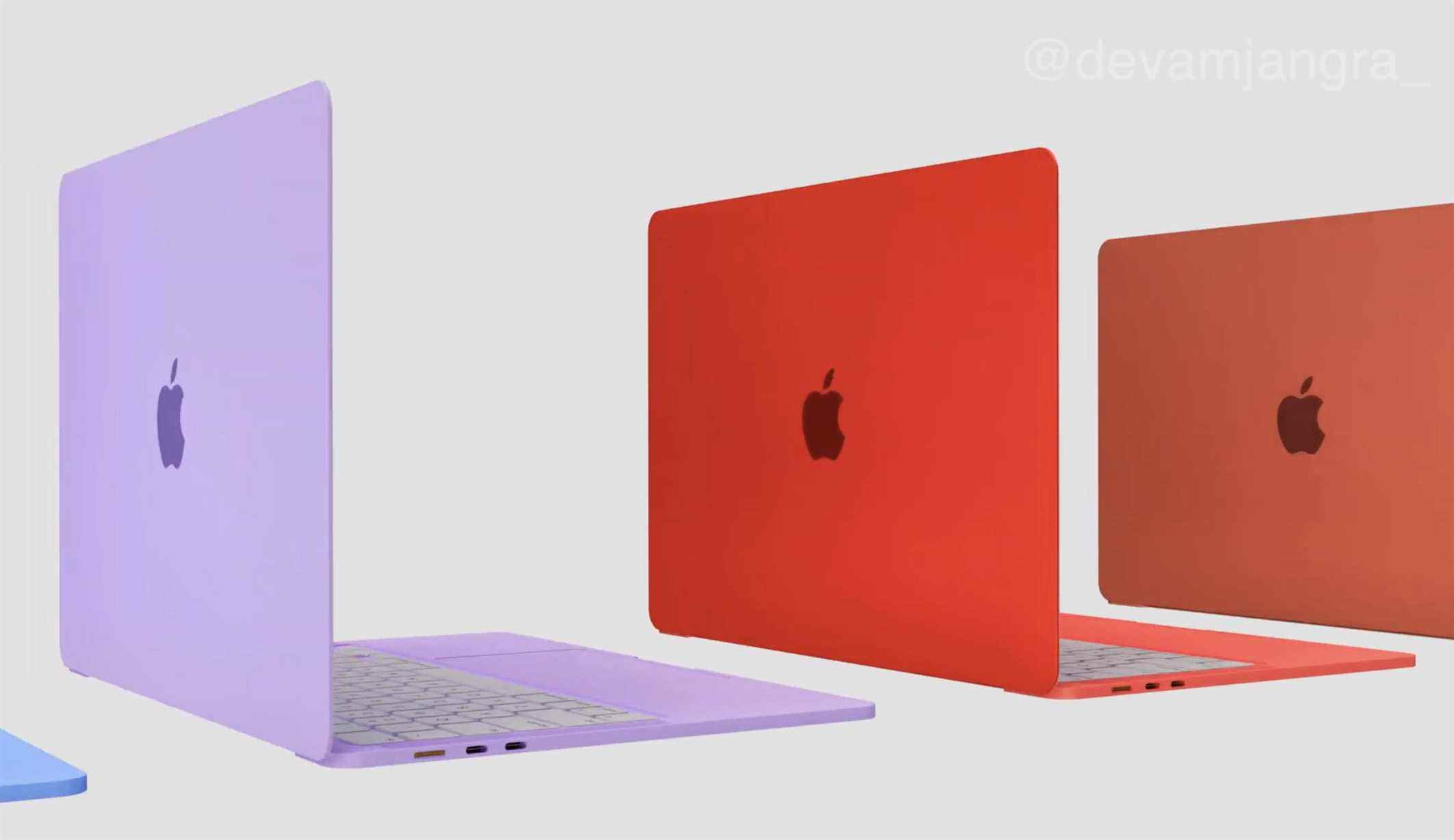 Conception du MacBook Air 2021