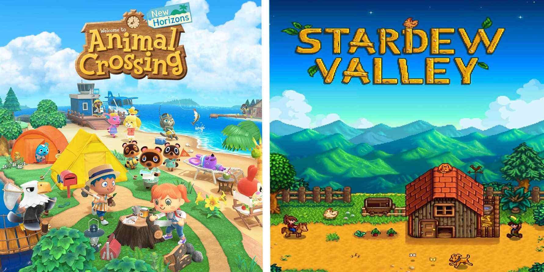 Stardew Valley vs Animal Crossing: New Horizons - Comment décider dans quel jeu plonger
