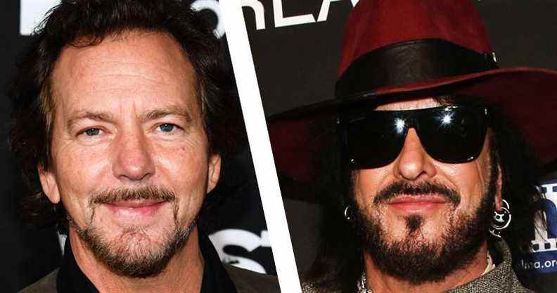 Eddie Vedder et Nikki Sixx se disputent comme si c'était en 1991
