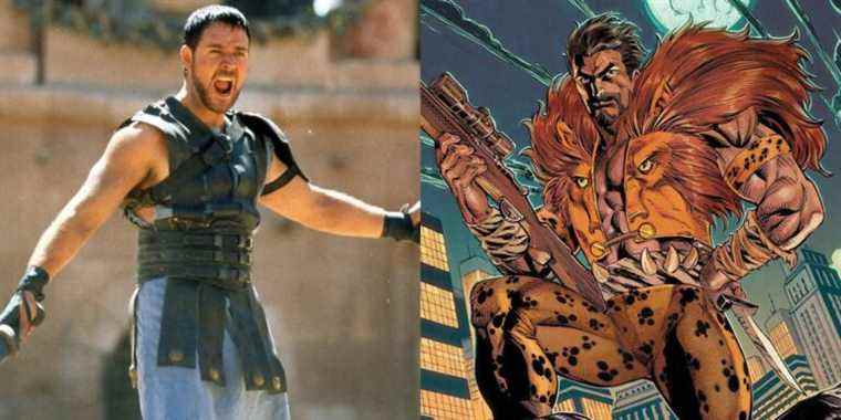 Russell Crowe rejoint le film Kraven The Hunter avec Aaron Taylor-Johnson
