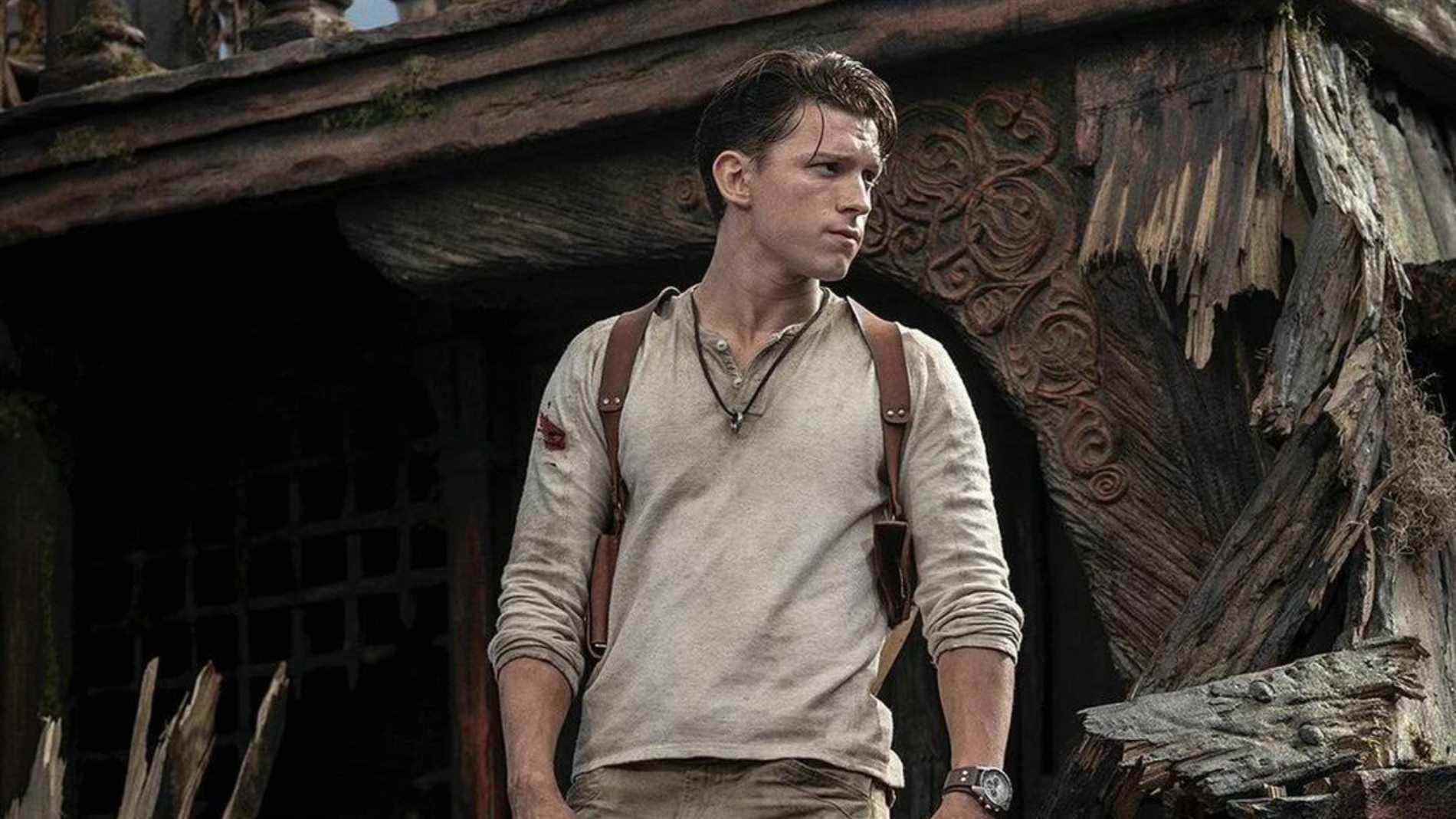 Tom Holland dans le film Uncharted