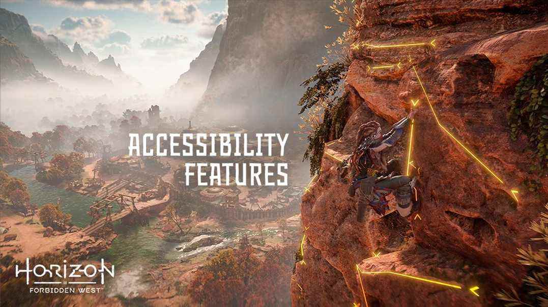 Accessibility features in Horizon Forbidden West