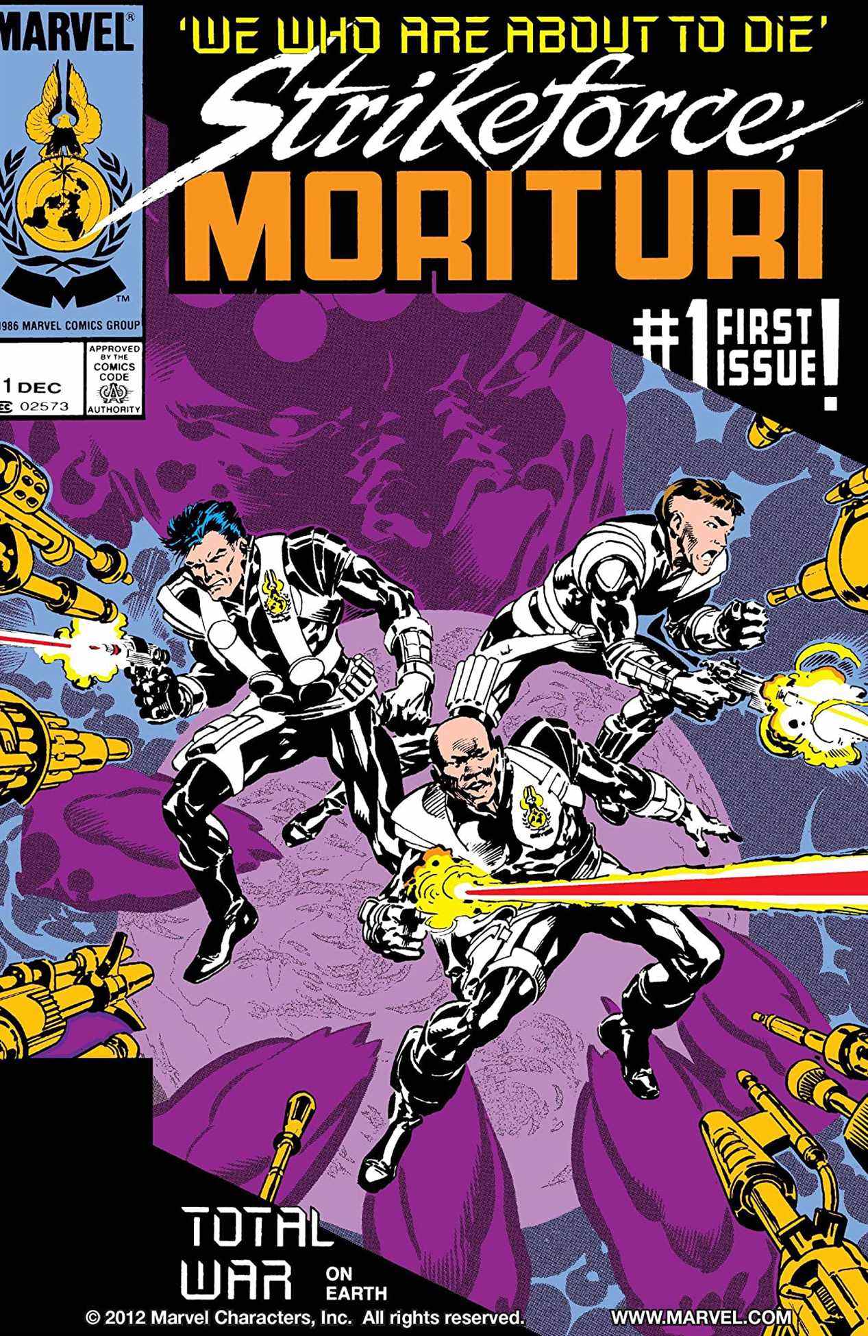 Couverture de Strikeforce : Morituri #1