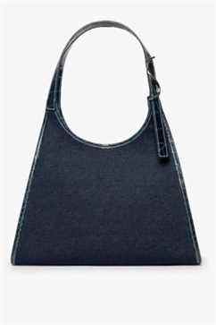 Sac fourre-tout en jean Staud Soft Rey