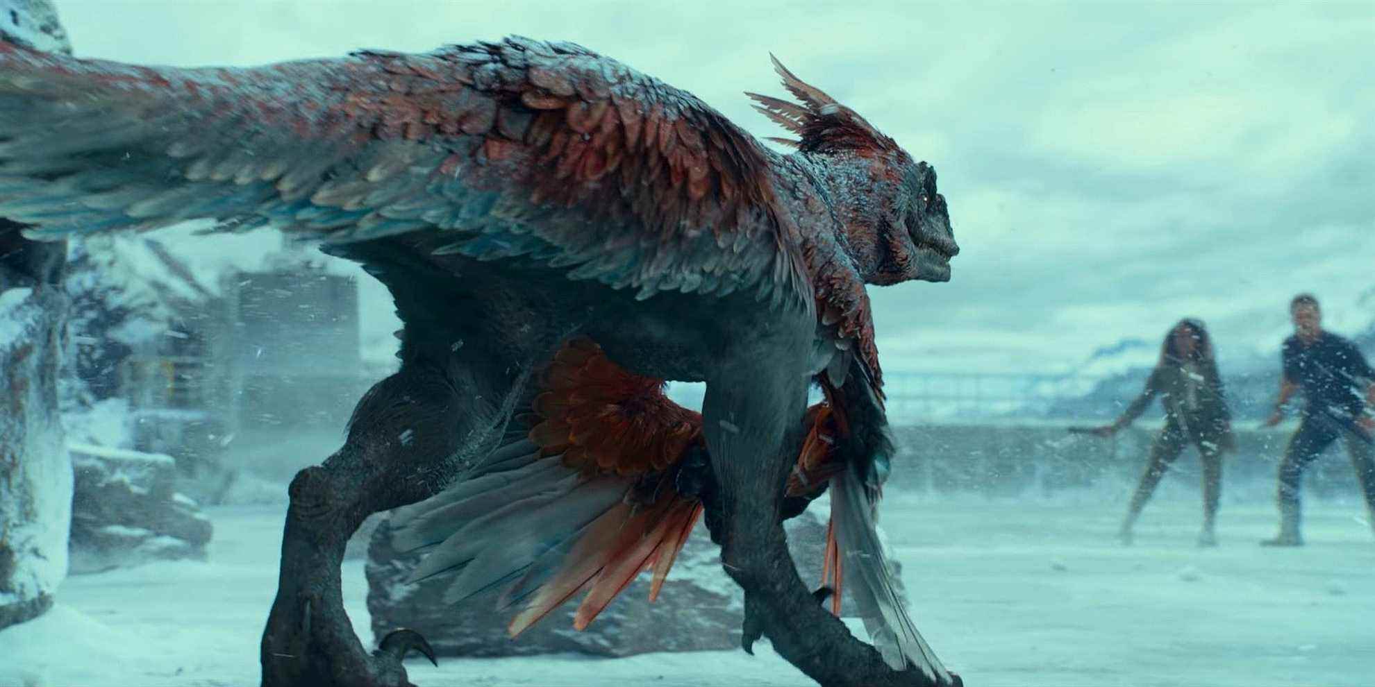 La première bande-annonce de Jurassic World Dominion montre des dinosaures dans la neige
