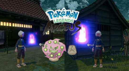 Pokemon Legends: Arceus - Tous les emplacements de Wisp dans le village de Jubilife