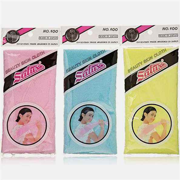 Débarbouillette de bain en nylon japonais Salux