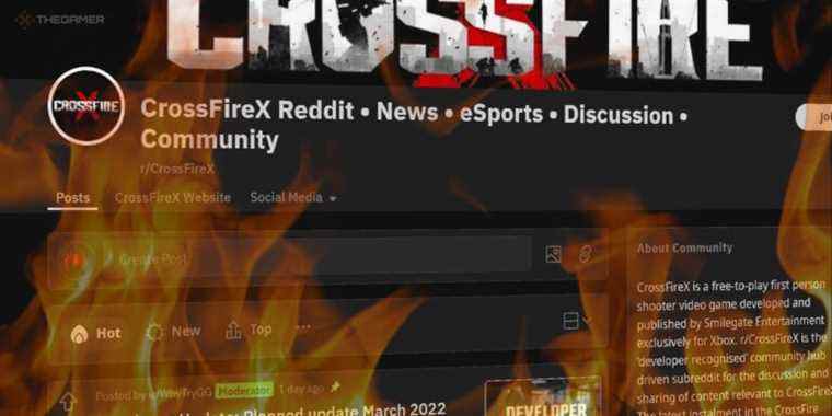 CrossfireX Subreddit devient "absolument critiqué" avec des impressions négatives le premier jour
