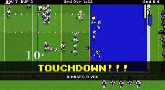 Si vous voulez un match de football américain pour le Superbowl dimanche, vous devez jouer au Retro Bowl – maintenant disponible sur Switch