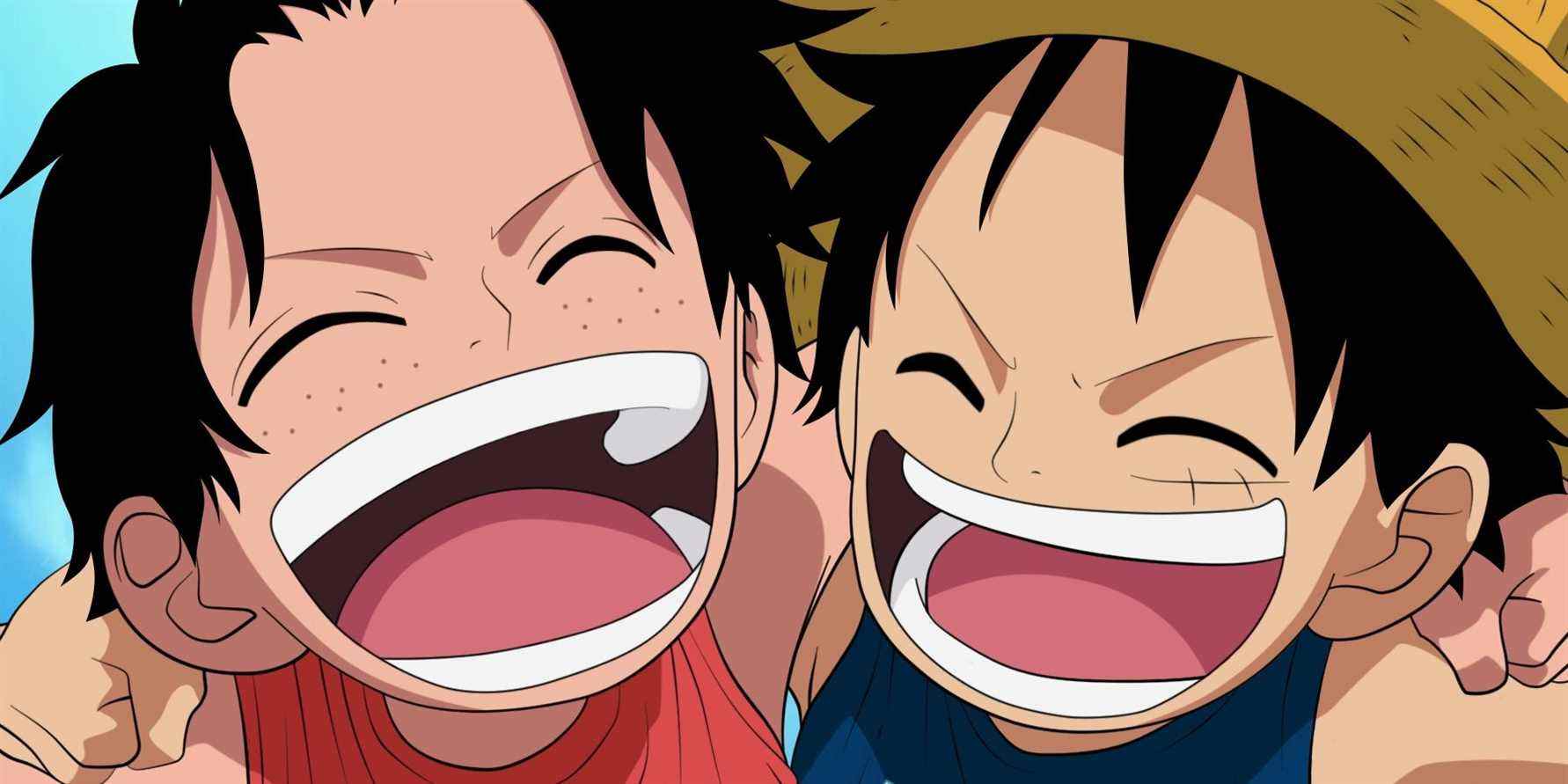 Ace et Luffy enfants