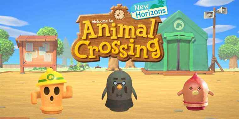 Animal Crossing: New Horizons Player présente une collection complète de gyroïdes
