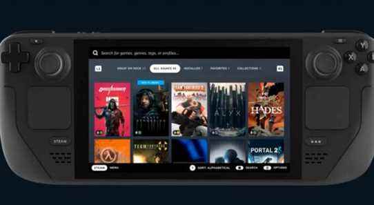 150 jeux ont été approuvés pour Steam Deck cette semaine