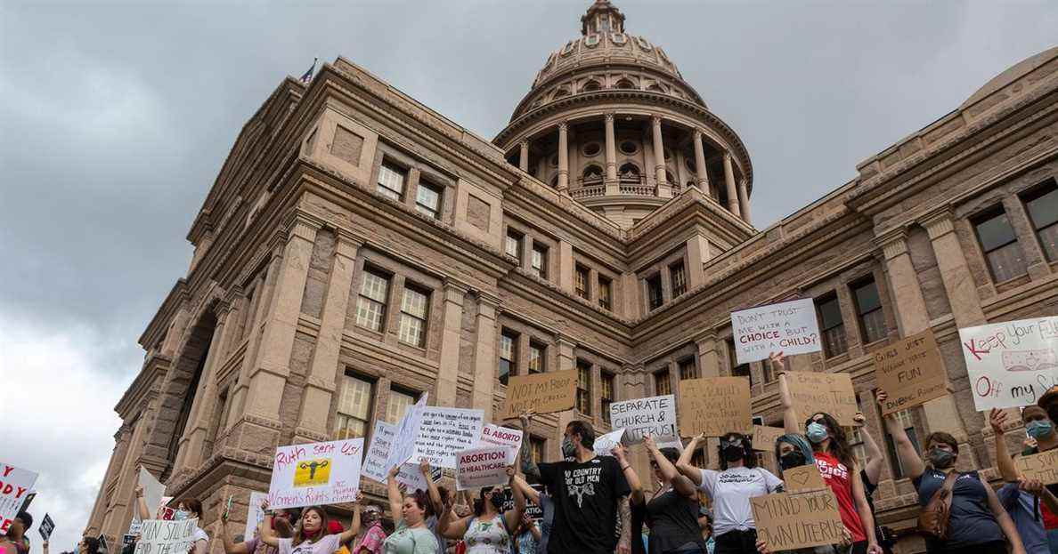 L'interdiction de l'avortement au Texas a l'effet escompté
