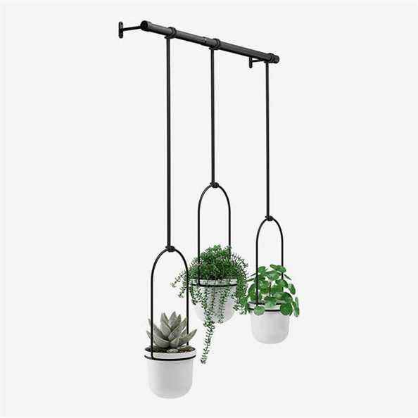 Jardinière suspendue Umbra Triflora pour fenêtre