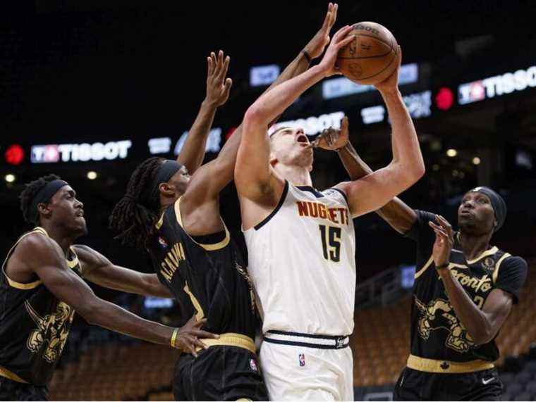 NIkola Jokic met fin presque à lui seul à la séquence de victoires des Raptors