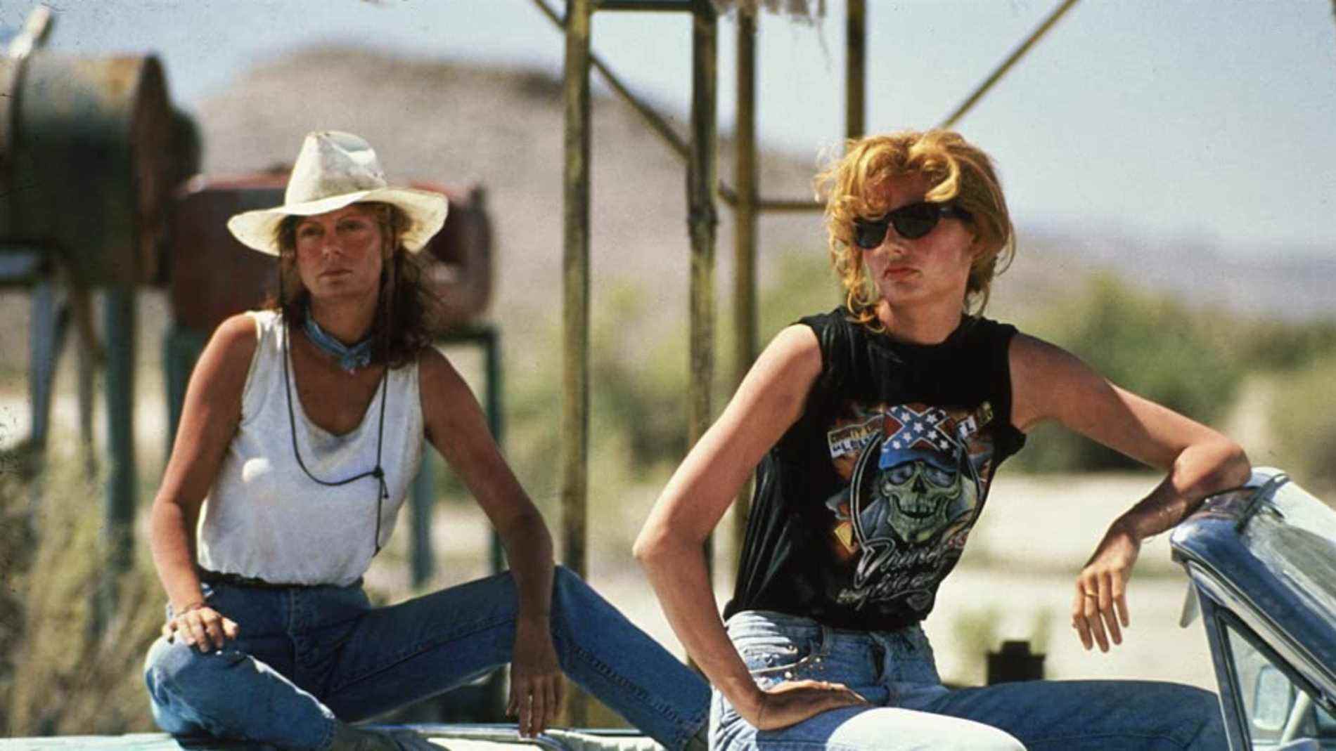 Geena Davis et Susan Sarandon dans Thelma & Louise