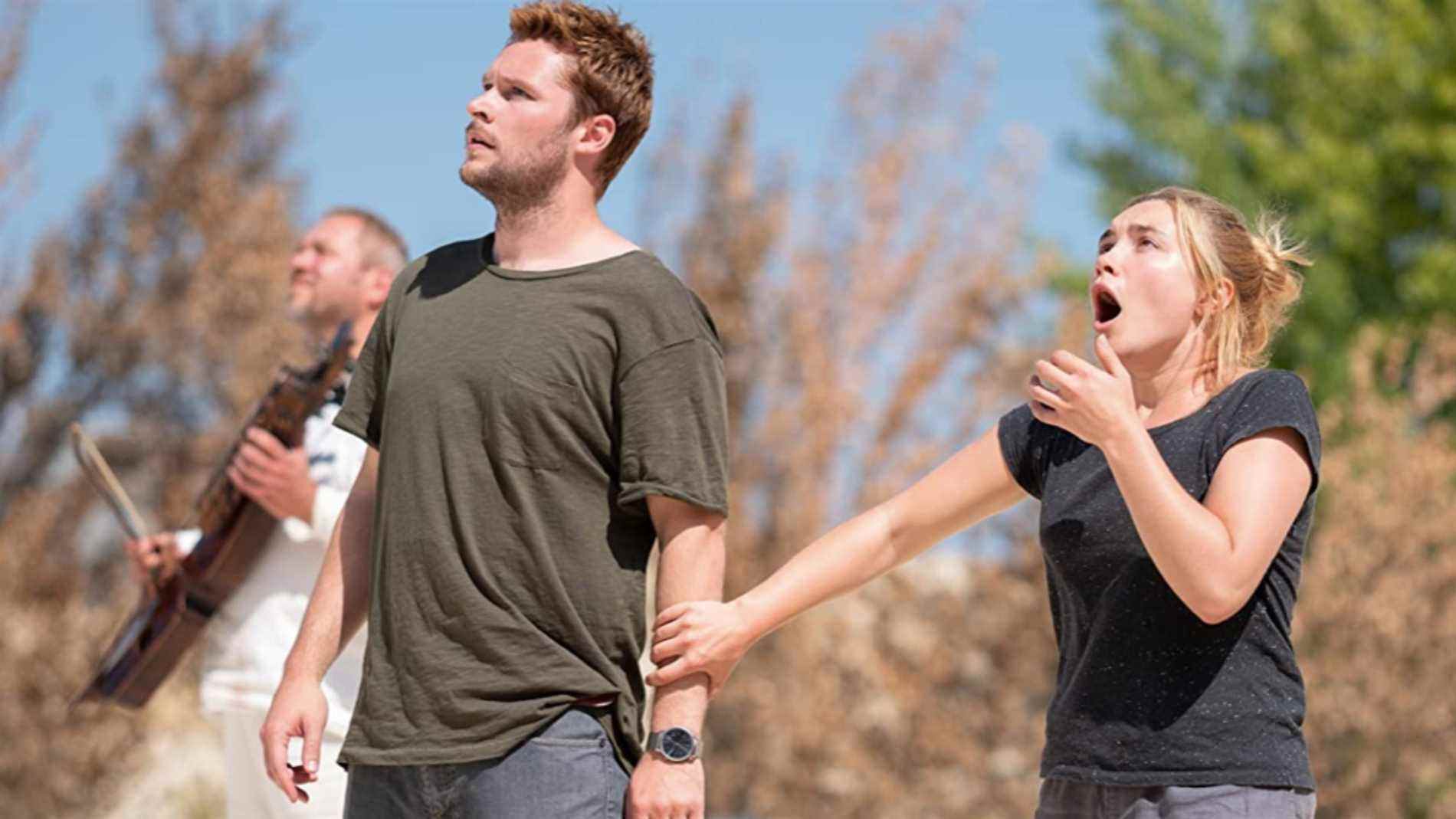 Florence Pugh et Jack Reynor dans Midsommar