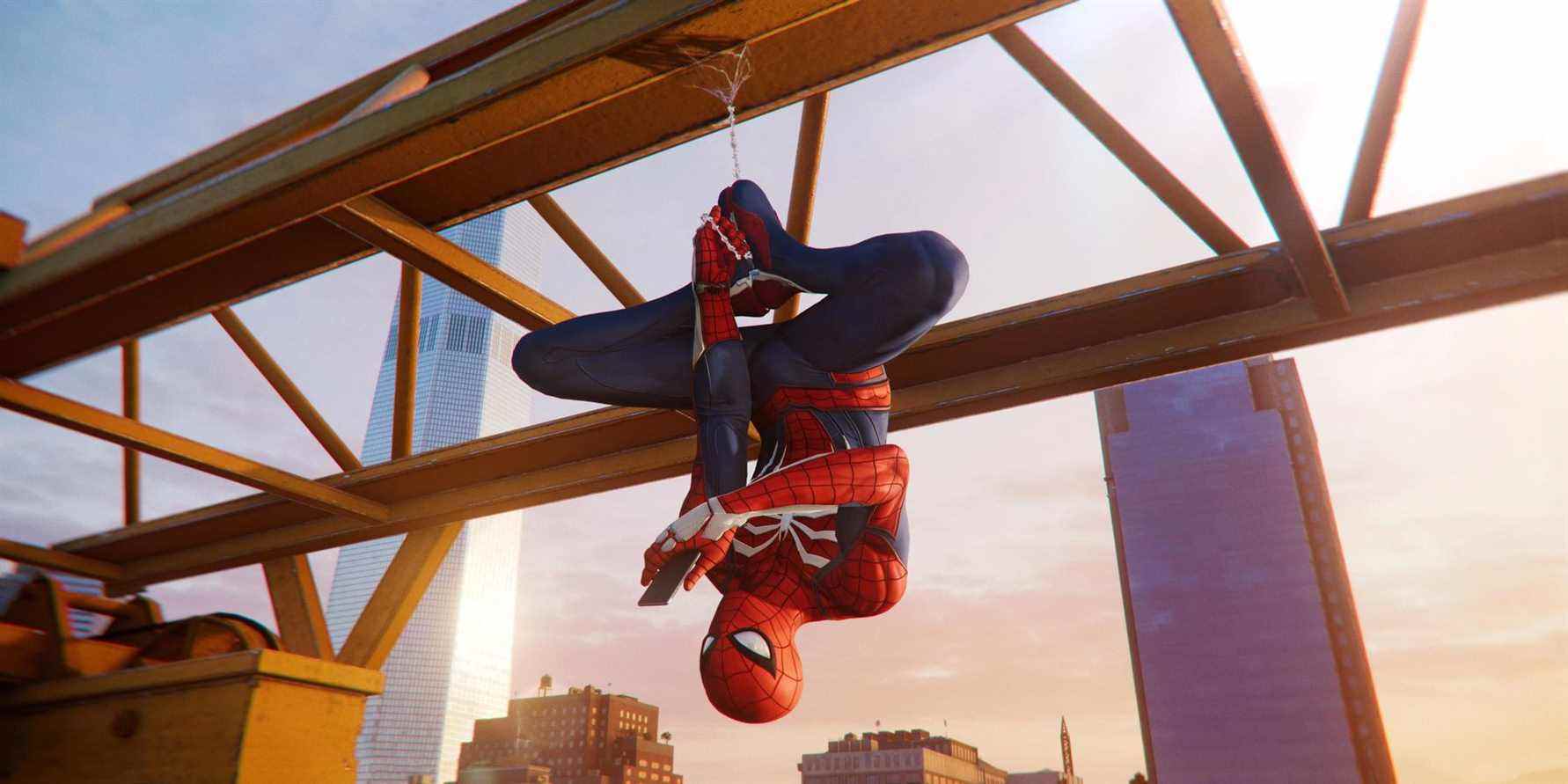 Les fans de Spider-Man de Marvel débattent de la séquence de grue du jeu
