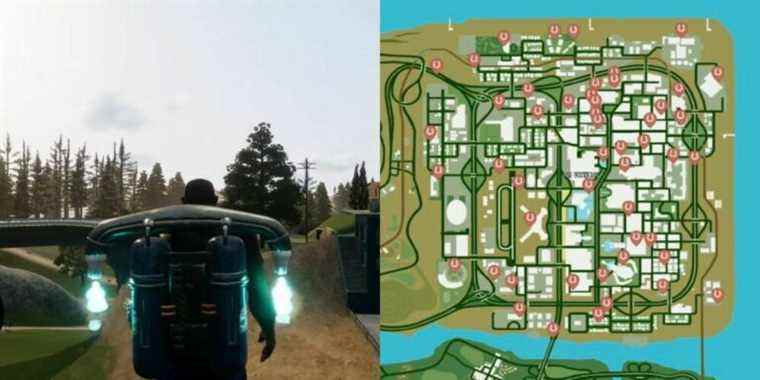 GTA San Andreas: tous les emplacements de fers à cheval
