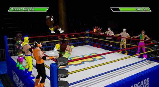 Bande-annonce de lancement Action Arcade Wrestling Switch