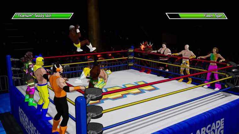 Bande-annonce de lancement Action Arcade Wrestling Switch
