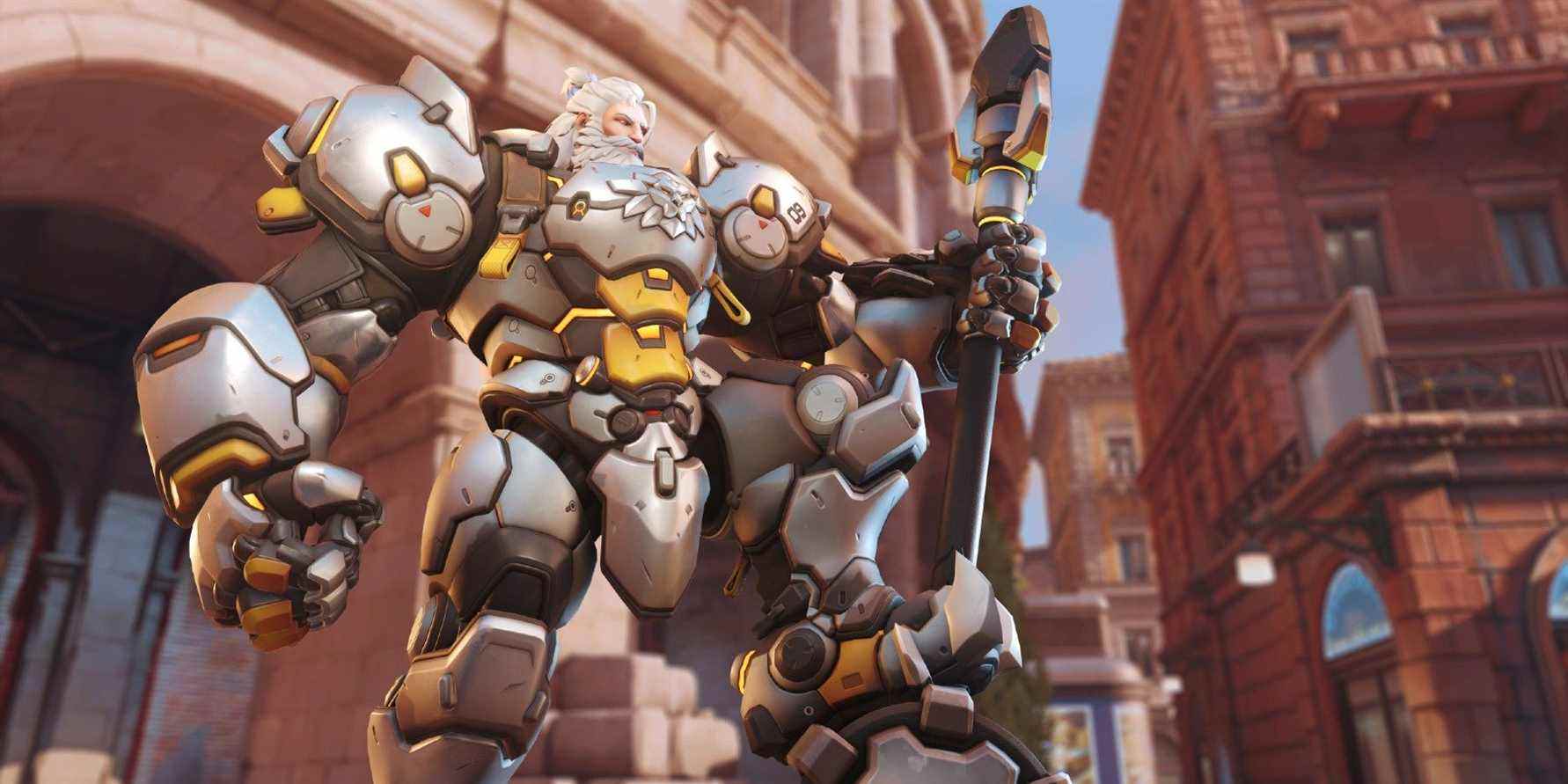 Un joueur d'Overwatch de 49 ans montre un jeu impressionnant en tant que Reinhardt
