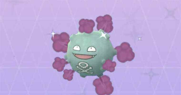 Heure des projecteurs sur Pokémon Go : Koffing est-il brillant ?
