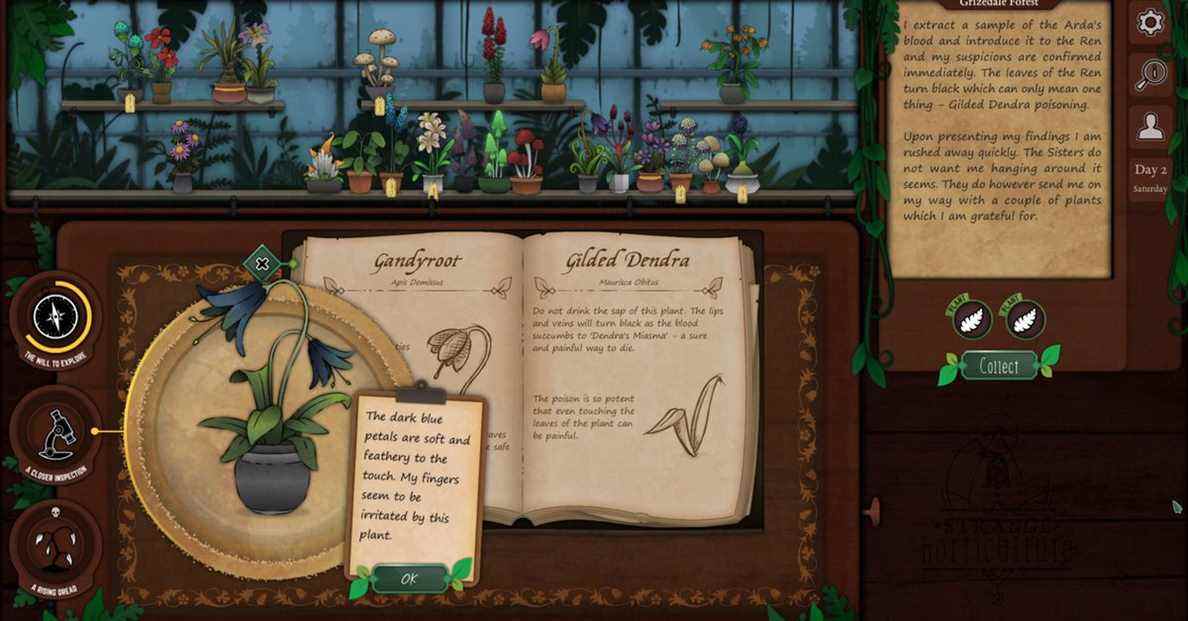 Revue Strange Horticulture : Un jeu sur la gestion d'un magasin de plantes
