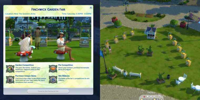 Les Sims 4 : Comment gagner la foire de Finchwick
