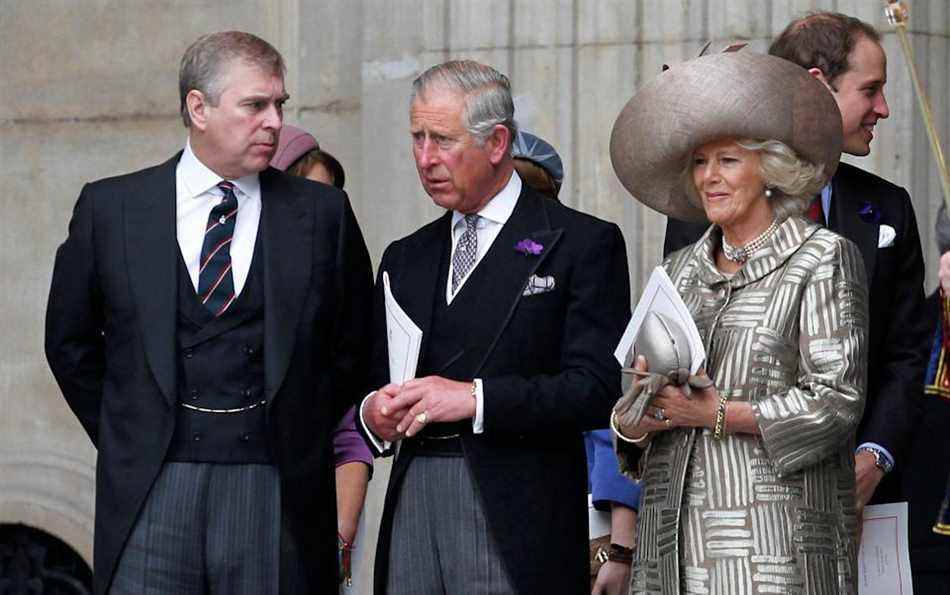 Le prince Charles a clairement indiqué qu'il n'y aura plus de place pour Andrew une fois qu'il sera sur le trône