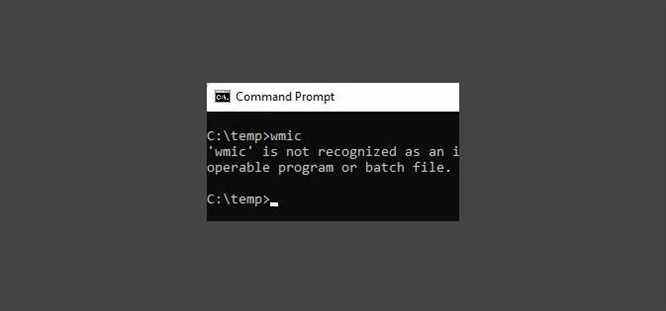 Après Windows 10, WMIC sera désormais obsolète dans Windows 11
