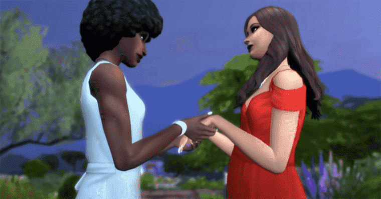 EA change d’avis et conserve le contenu LGBTQ dans la version russe du pack mariage Sims 4