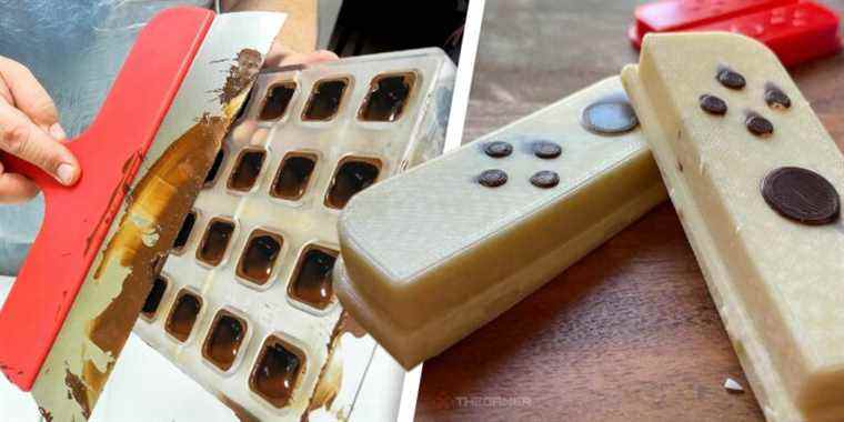 L'avis d'un chocolatier professionnel sur le Nintendo Joy-Con en chocolat fabriqué par des fans
