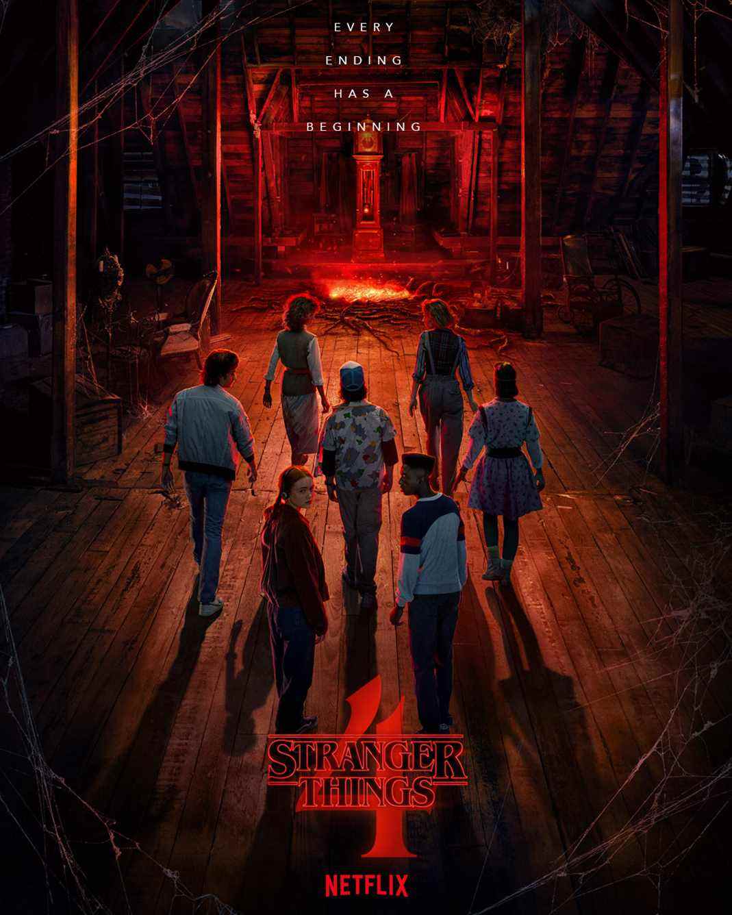 La troisième affiche de la saison 4 de Stranger Things