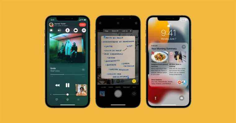 Les principales nouvelles fonctionnalités d’iOS 15 d’Apple