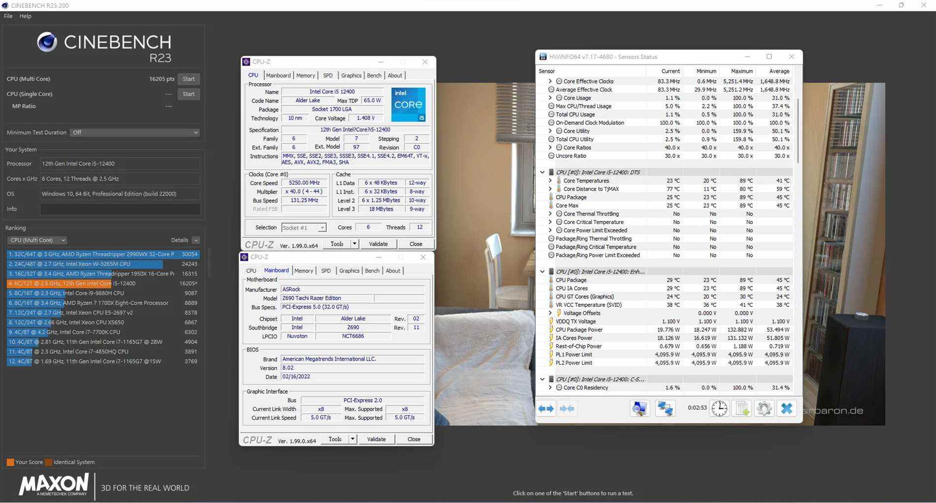 Overclocker un processeur non-K Alder Lake